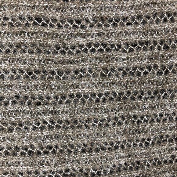 Free People Snow Nymph Loose Sweater Poncho Taupe Size XS - Picture 9 of 16